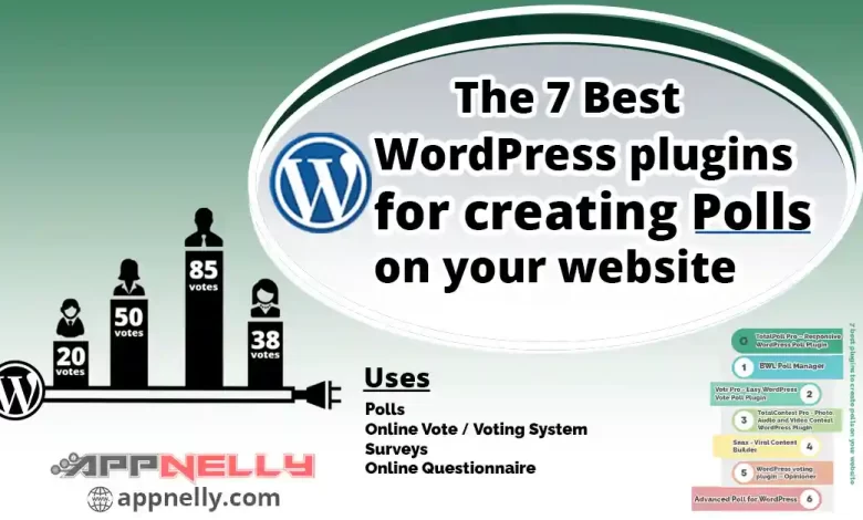 THE 7 best plugins for creating polls on your website - AppNelly - Appnellyblog - appnelly.com