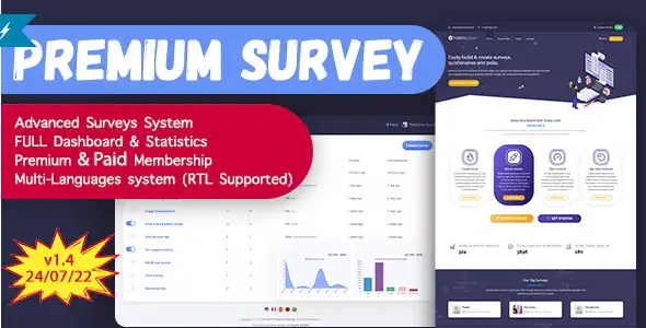 Puerto Premium Survey Builder SAAS - 3 Best Script for creating Polls and Voting Platform you may need right now - appnelly - appnelly.com