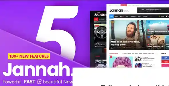 Jannah - Newspaper Magazine News BuddyPress AMP - 11 Best & Most Popular WordPress Themes for Blog - appnelly - appnelly.com