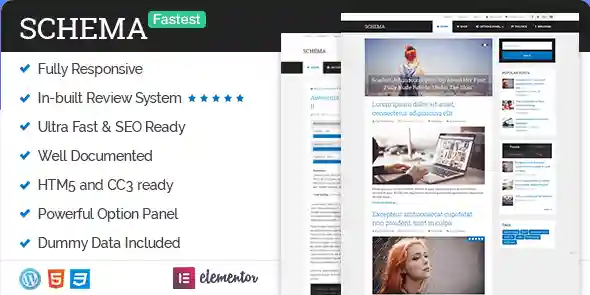 Schema - Fastest SEO Theme Available for WordPress - 11 Best & Most Popular WordPress Themes for Blog - appnelly - appnelly.com