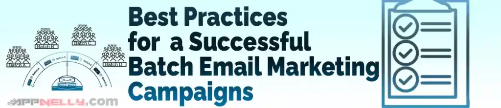Best Practices for Successful Batch Email Marketing Campaigns - appnelly - appnelly