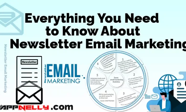 Featured Image of Everything You Need to Know About Newsletter Email Marketing - appnelly - appnellycom